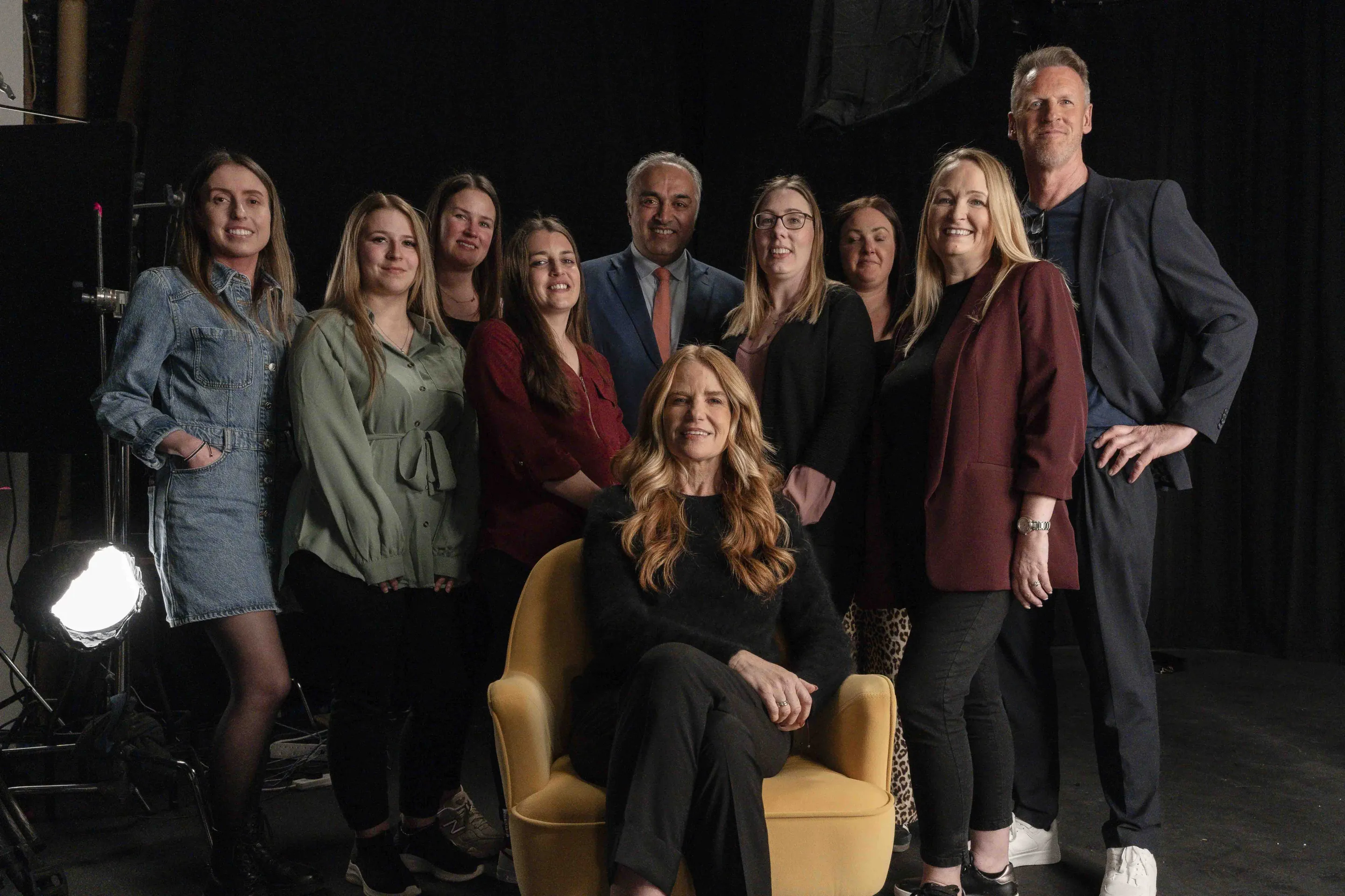 tv,production,series,filmmaker,live,interviews,sport prominents,comedians